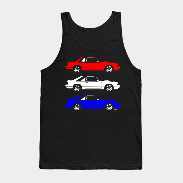 Fox Body Ford Mustang Tank Top by LYM Clothing